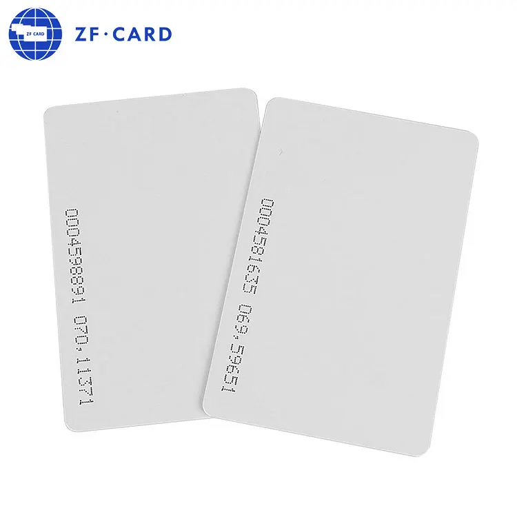 Khz Blank Printable Id Rfid Proximity Thin Card Tk Card With Uid