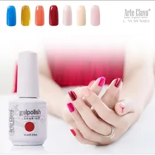 Arte Clavo 1361 unhas de Gel profissional Gelpolish 15 ml Soak Off Nail Sticker UV Gel laca polonês UV unhas de Gel