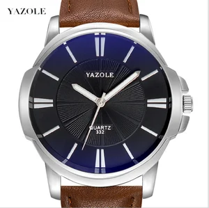YAZOLE 332 Simple Korean version of the big dial business fashion new watch men table gifts