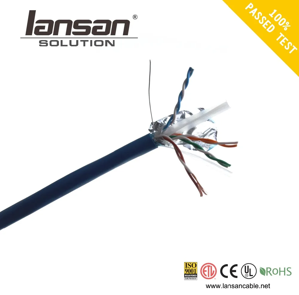 Solid Pe Insulated Belden Ftp Cat6 Shielded Flat Network Cable - Buy Belden Ftp Cat6 Cable,Cat6 Shielded Flat Cable,Solid Pe Insulated Belden Ftp Cat6 ...