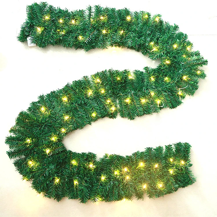 Wholesale Home Decor Christmas Tree Rattan Garland Decoration