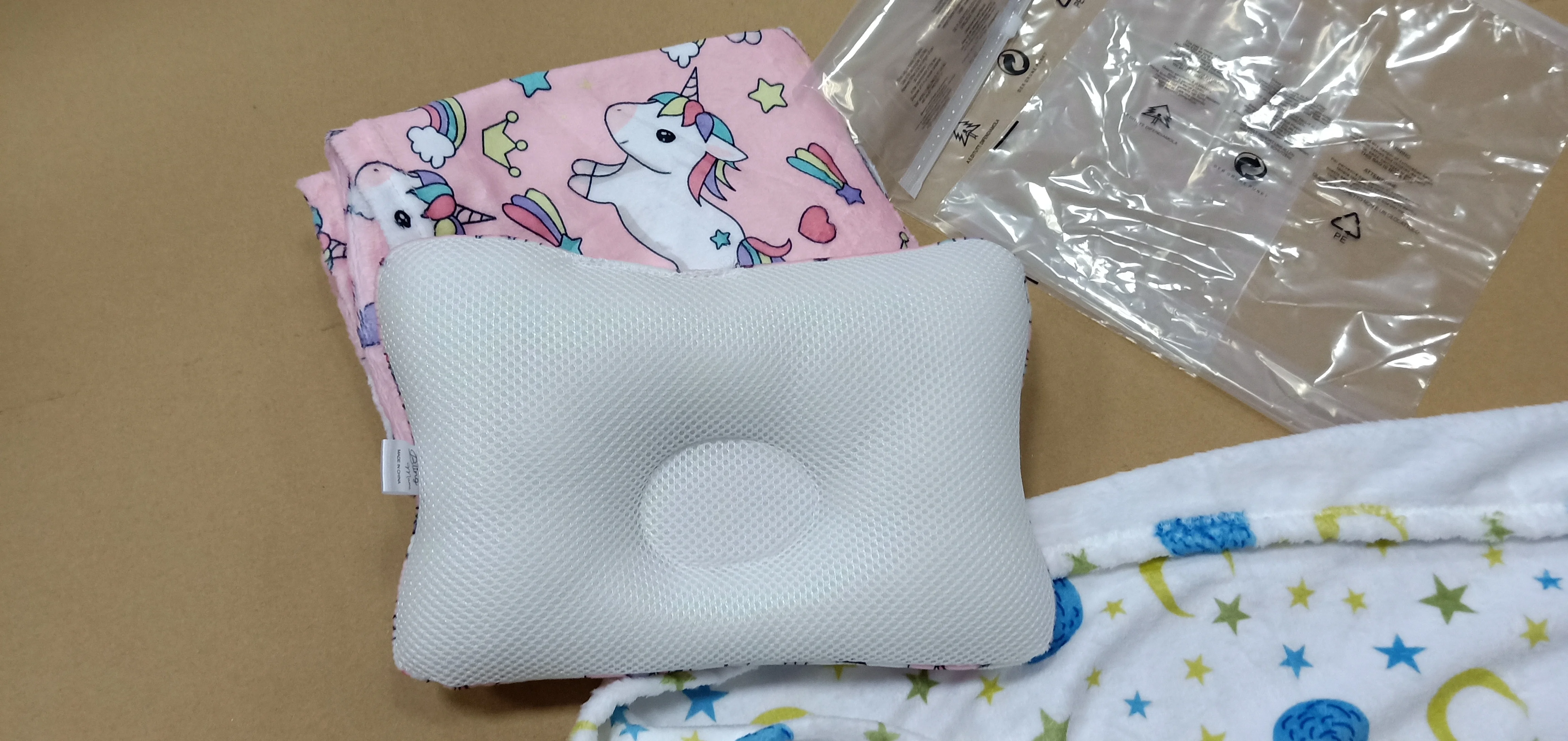 baby comforter and pillow set