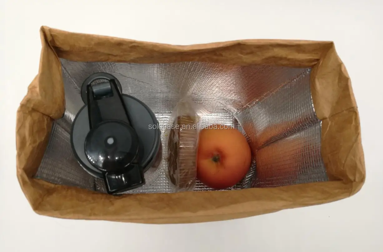 Tyvek Thermal Insulation Reusable Sandwich Cooler Bag