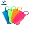 60*106mm different colored soft pvc customised luggage tag