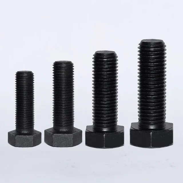 
DIN 933 DIN931 High Strength Carbon Steel All Thread Hex Bolt and Nut Grade 8.8 