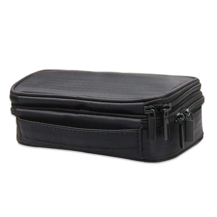 Wholesale Luxury Makeup Pouch Compartments Soft Padded Travel Jewelry