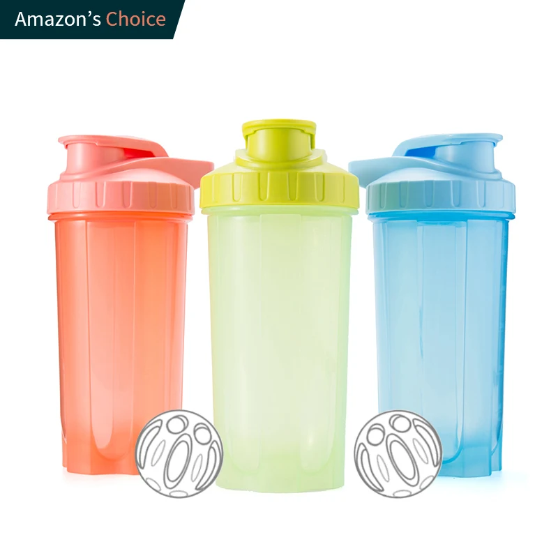 

2018 OEM logo Protein Powder Shaker cup for shaking 600ml / shake bottle for joy, Pantone color