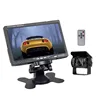 Bus/truck/car rear view backup,2way input 7inch video display monitor with camera