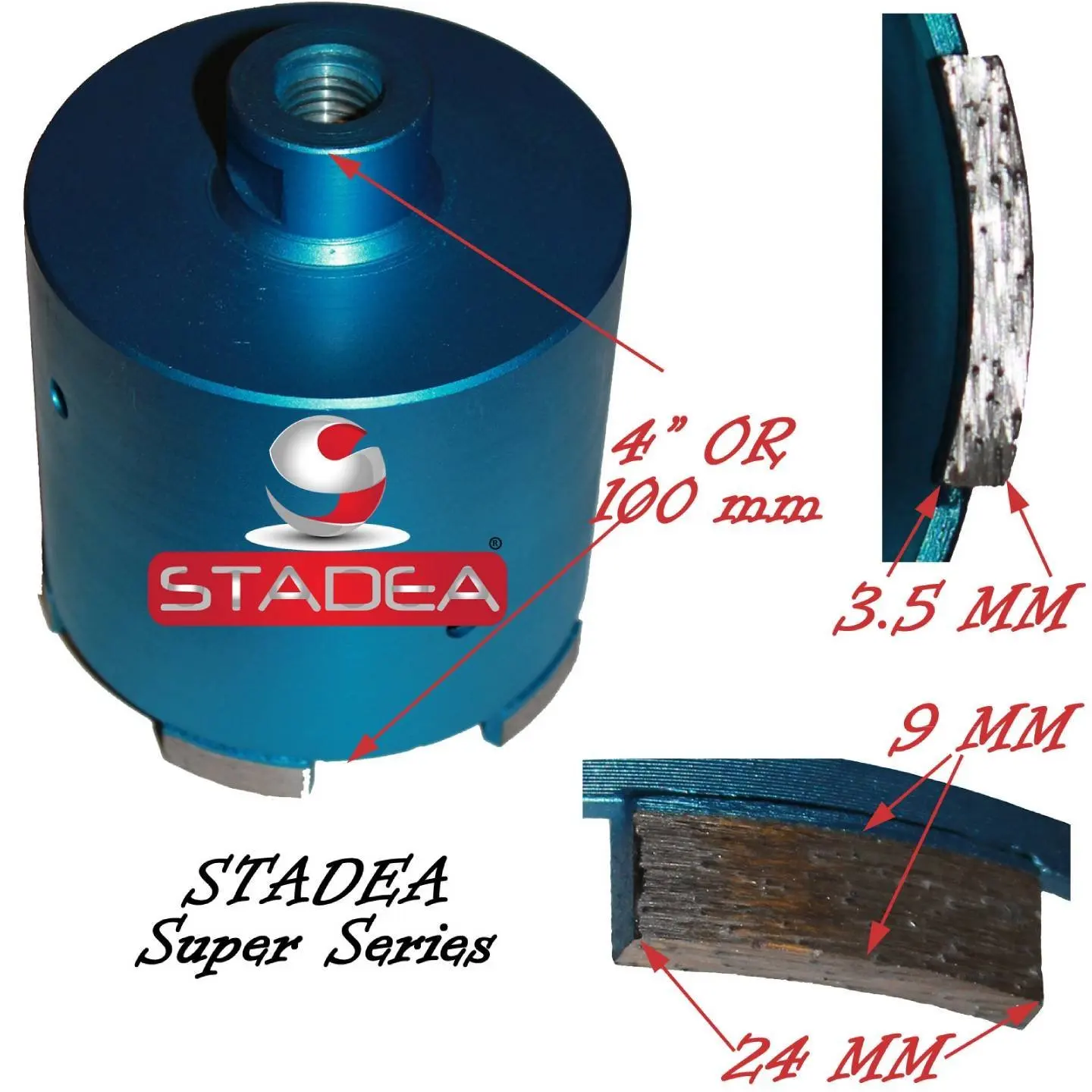 Get Quotations C2 B7 Stadea Masonry Hole Saw Kit Set Diamond Tipped Core Bits For Masonry Concrete Stone Coring Get Quotations C2 B7 Stadea Masonry Hole Saw Kit Set Diamond Tipped Core Bits For Masonry Concrete Stone Coring