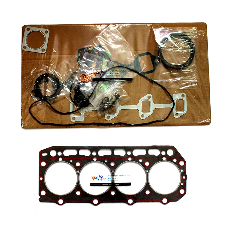 For Yanmar 4d84 4tne84 Full Gasket Kit Ym72961892600 & Head Gasket For