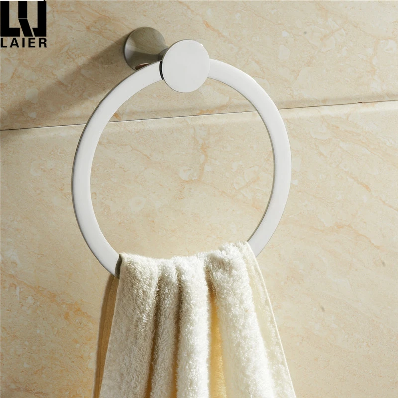 
Unique design brass Chrome finishing Bathroom fixtures and accessories Wall mounted Towel ring 