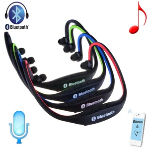 In-ear Stereo Sports S9 Blue tooth Wireless Neckband Earbud Earphone & Headphone for Running V4.0