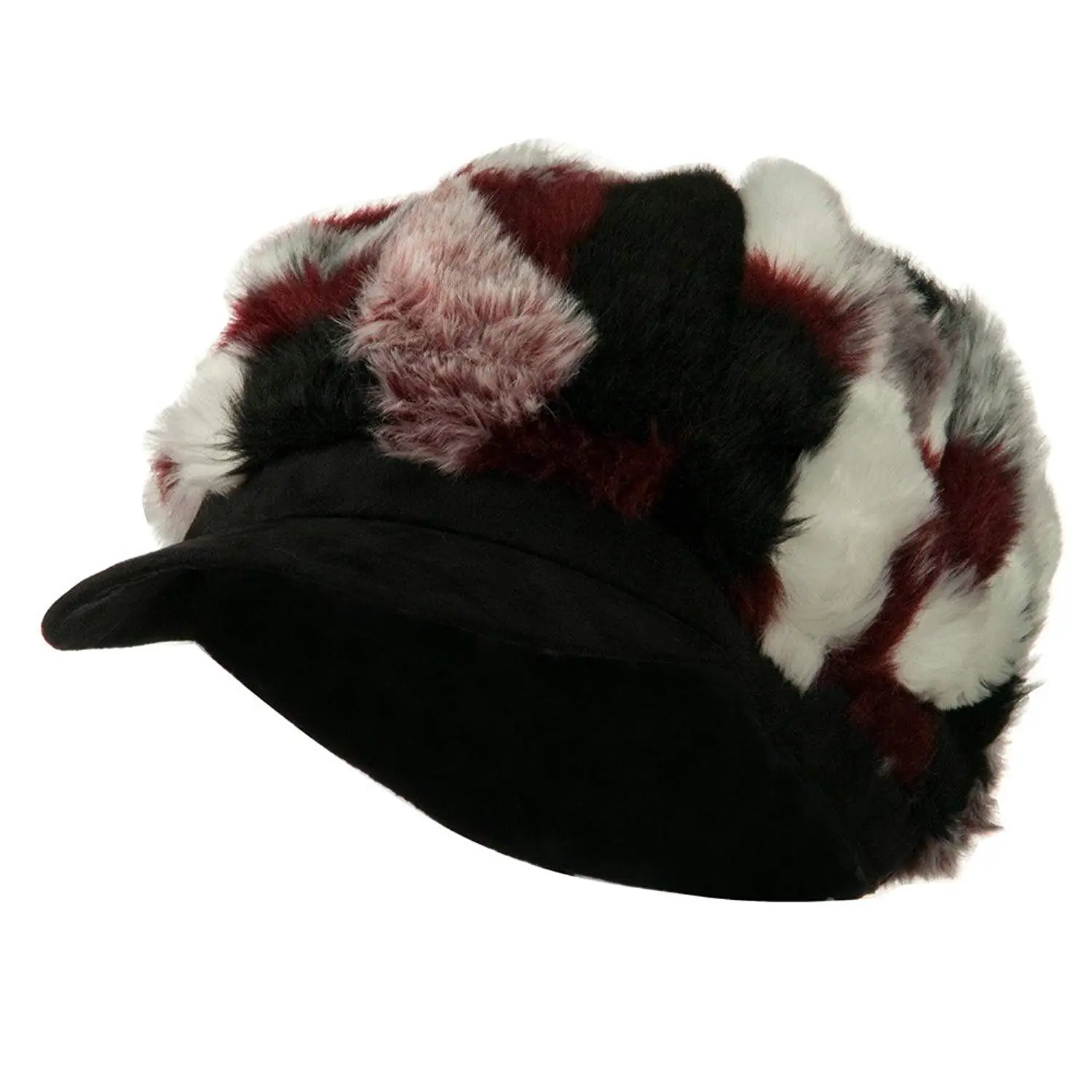 D/&Y Aviator//Russian//Trapper W//Faux Fur Military Look Lightweight One Size