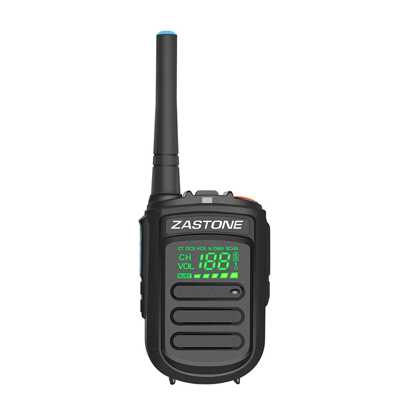 

Zastone MINI9+ 2W Mini Handheld UHF top quality digital dmr 10w walkie talkie pmr dmr two way radiomini portable speaker radio