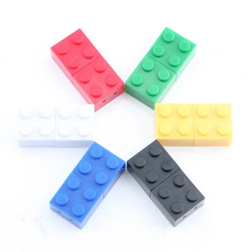 

Cheap Bulk Gifts Plastic Block Shape Flash Drive 8Gb