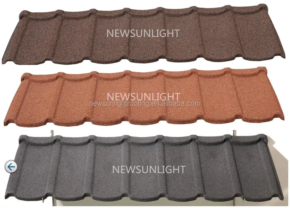 Rainbow roof tile