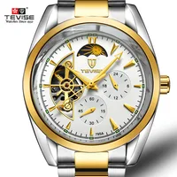 

Tevise 795A original men's wrist watch 3 atm waterproof stainless steel watch strap wholesale automatic watch