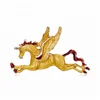Rinhoo flying horse acrylic decorative animal rhinestone Brooch