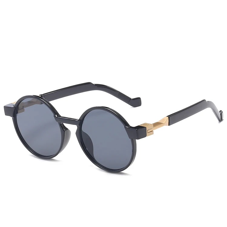 

Ronsou Steampunk Style Round Vintage Sunglasses