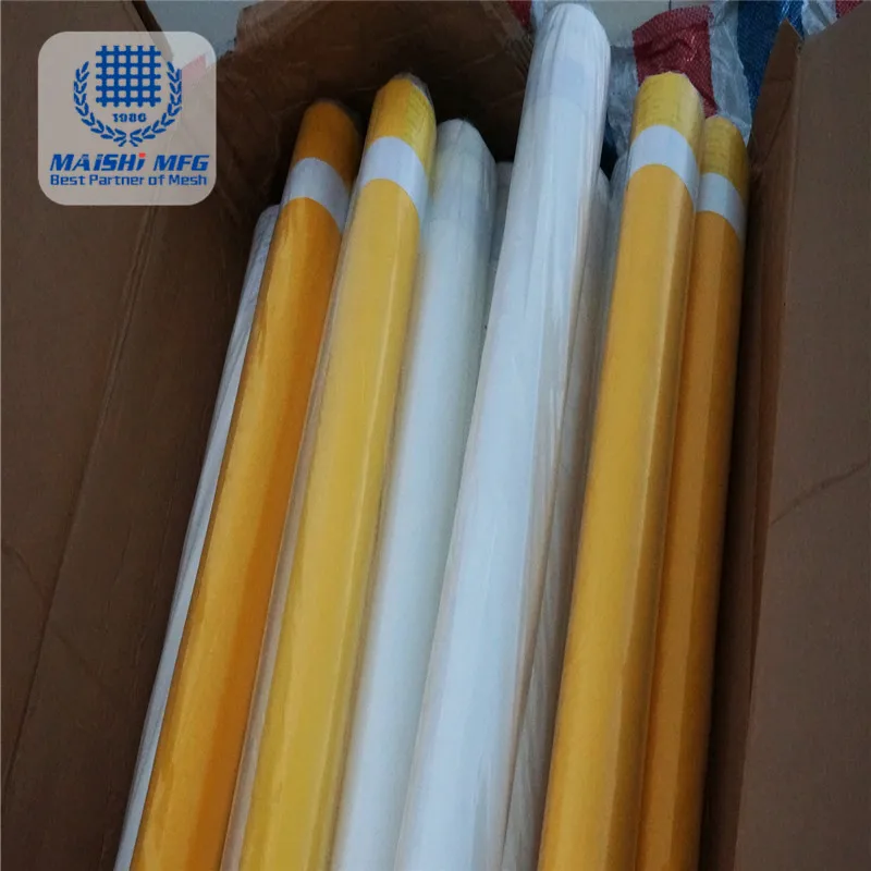 
100% polyester mesh silk printing mesh for machine printing 