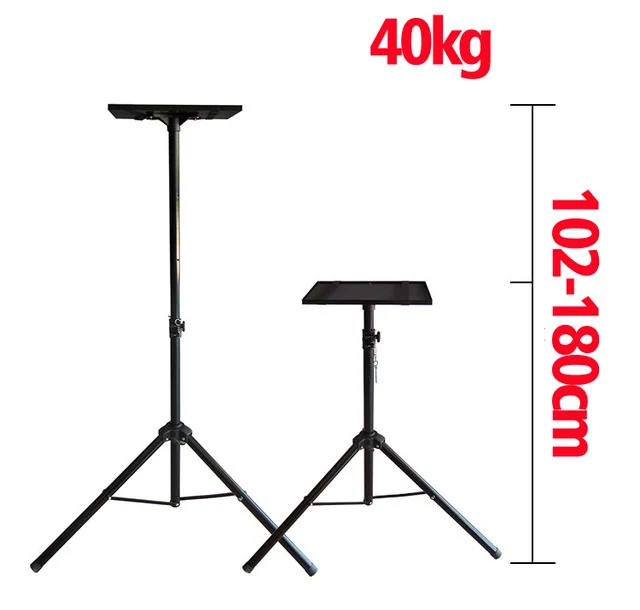 1.02m-1.8m adjustable 360 rotate universal projector tripod stand bracket DVD Player floor holder laptop stand speaker stand