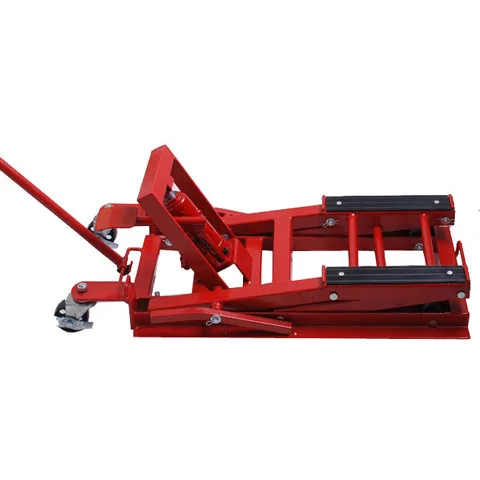 central hydraulics motorcycle lift