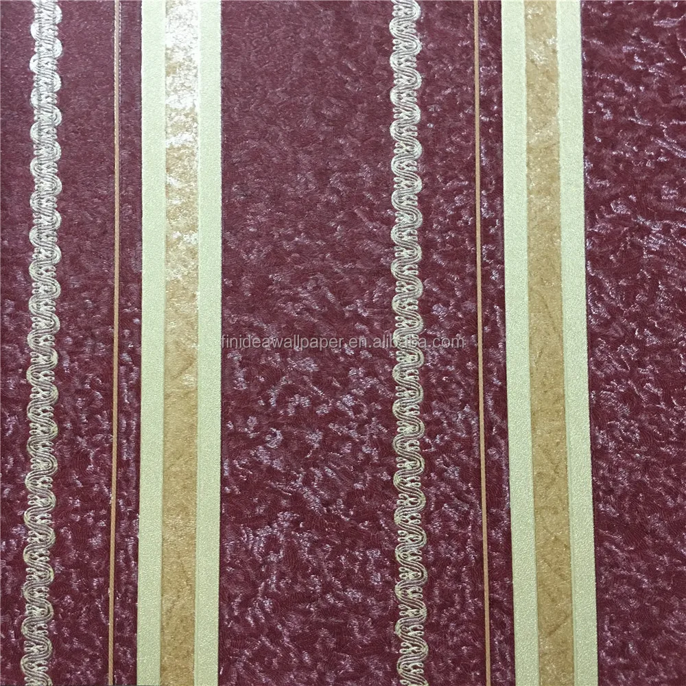 Garis Pola Garis Garis Wallpaper Pelapis Dinding Desain Rumah