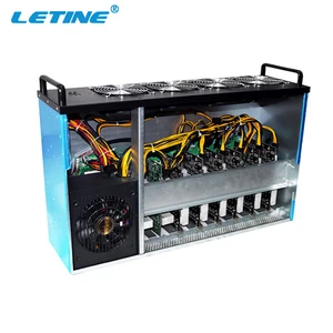 2018 Newest high hashrate gpu ethereum bitcoin mining rig machine for cryptocurrency mining rig