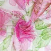 custom High Quality 100 polyester mesh knit fabric digital printed fabrics