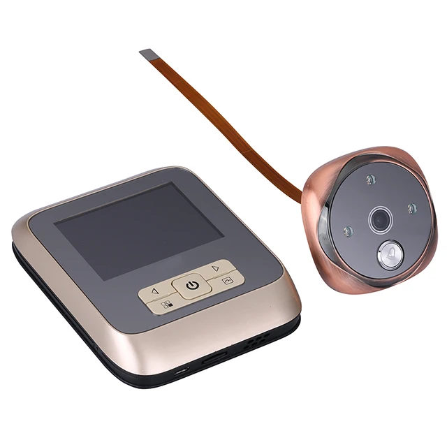 
2020 New-design Security Products Digital Peephole Door Camera Digital Video Door Peephole 