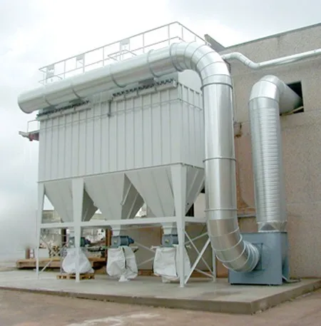 customized 26800 airflow Pulse-Plenum bag house dust collector for cement manufacture furnace melting coal mining machining