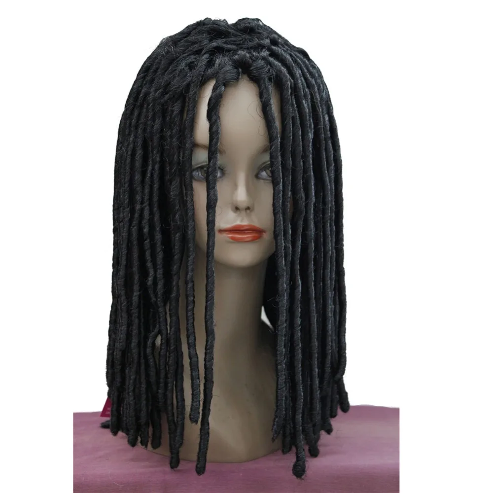 Strongbeauty Afrikanskie Kosy Parik Dredy Volosy Spiralnye Lokony Pricheska Chernyj Korichnevyj Sinteticheskie Pariki Wig Medium Wig Wig Wig Auburn Aliekspress