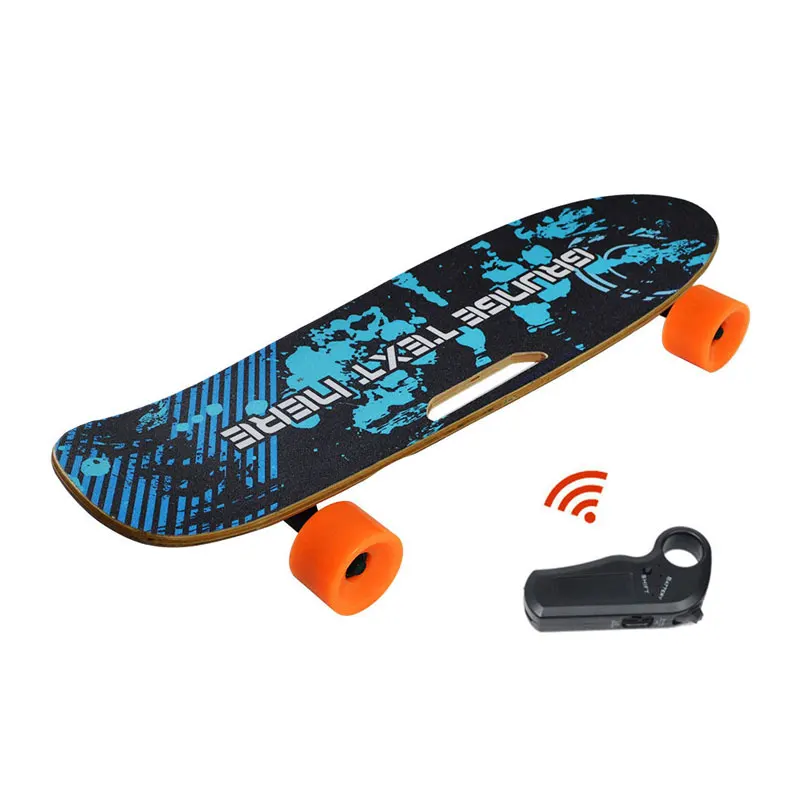 Fashion hot selling New Arrival customized Electric Skateboard 15km per hour scooter