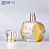 New design polygon shape 100ml luxury perfume bottles