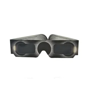 Custom Logo Classic Cheap 3d Paper Solar Eclipse Glasses