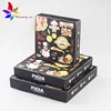 Paper square pizza box and kraft pizza paper packaging free for design