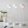 led table lamp with RGB light three dimming fo study or relaxy