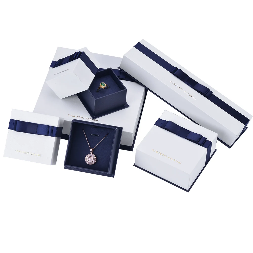 

Lovely Square Shape Jewelry Gift Packaging Ring Boxes Jewellery