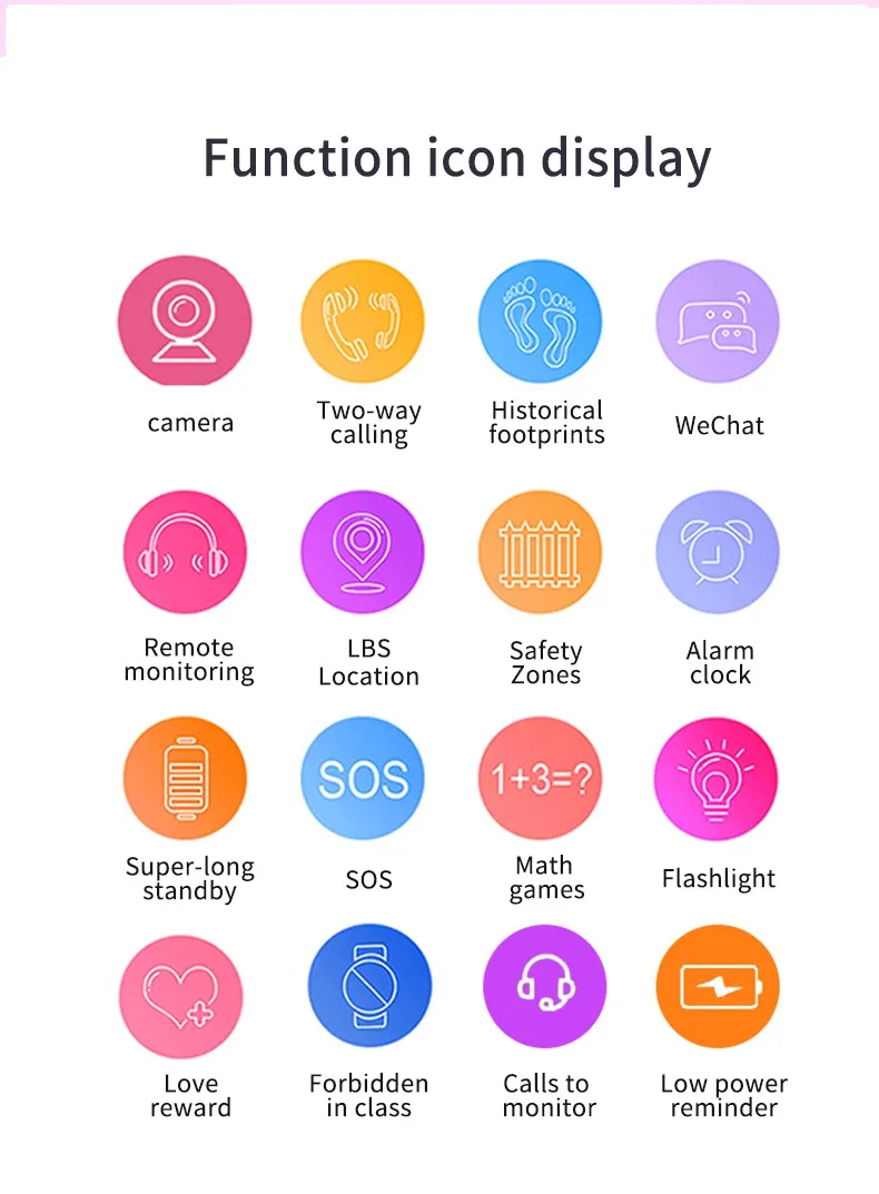 Hot Sell Good Comments GPS Kids Smart Watch Manufacturer Android Smartwatch Children Wearable Devices Factory For Dropshipping