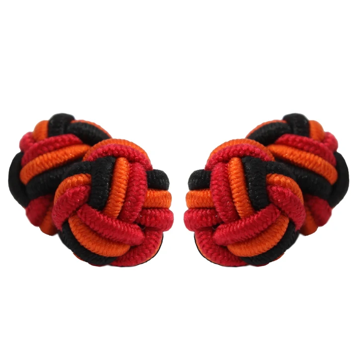 

classical silk knot cufflinks for men hot selling cuff links, 48 different in the color table or at your request