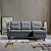Jute sofa fabric sofa sets price per meter KY18030