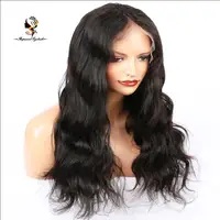 

Cheap glueless body wave full lace 100% indian virgin human hair wig,indian women hair wig