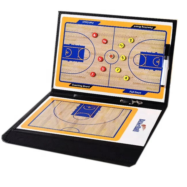 

professional winning portable pen dry erase clipboard collapsible teaching tactic basketball coaching board, As picture