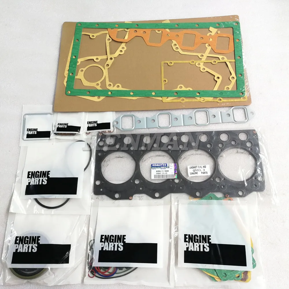 Cummins B3.3 Full Gasket Kit 3800939 4955996 Diesel Engine Repair Kit