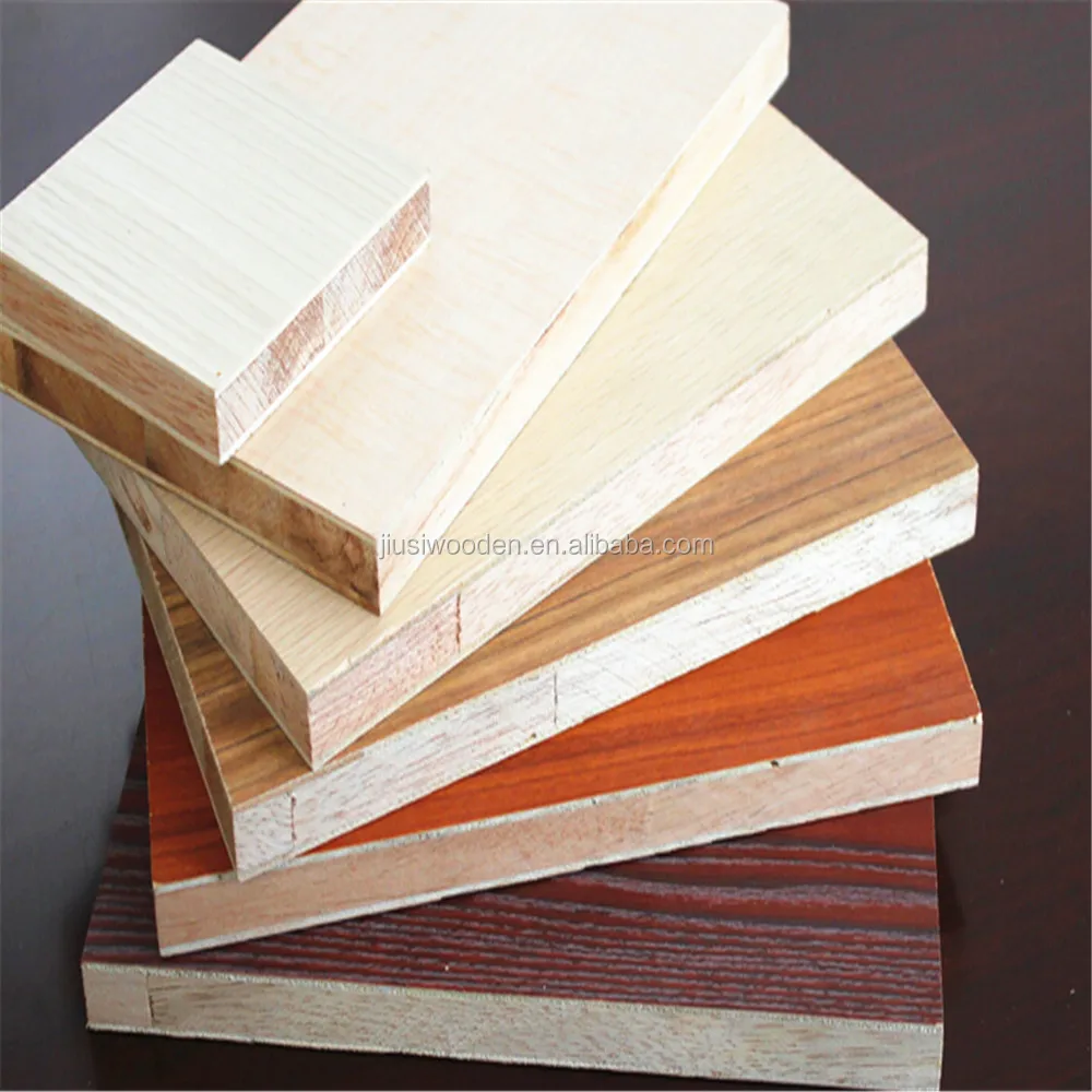
All kinds of melamine laminated block board for door 