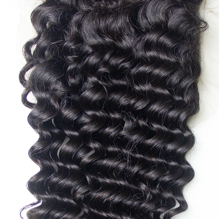 

Wholesale unprocessed virgin Raw Indian Temple Hair Piece Light Brown Bundles With Closure Lace Frontal, Natural color #1b