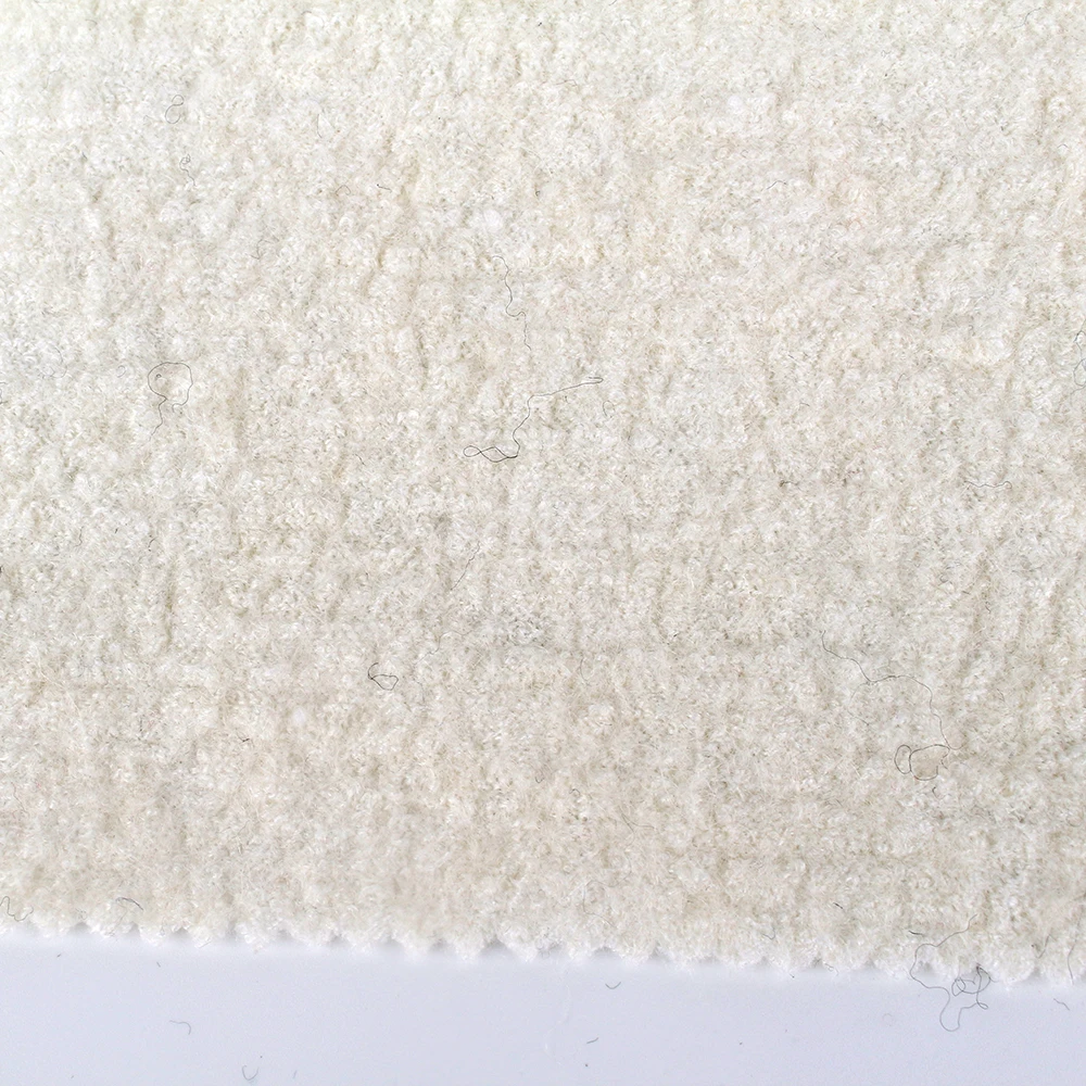 
Hot selling boiled wool viscose knit fabric for suit 
