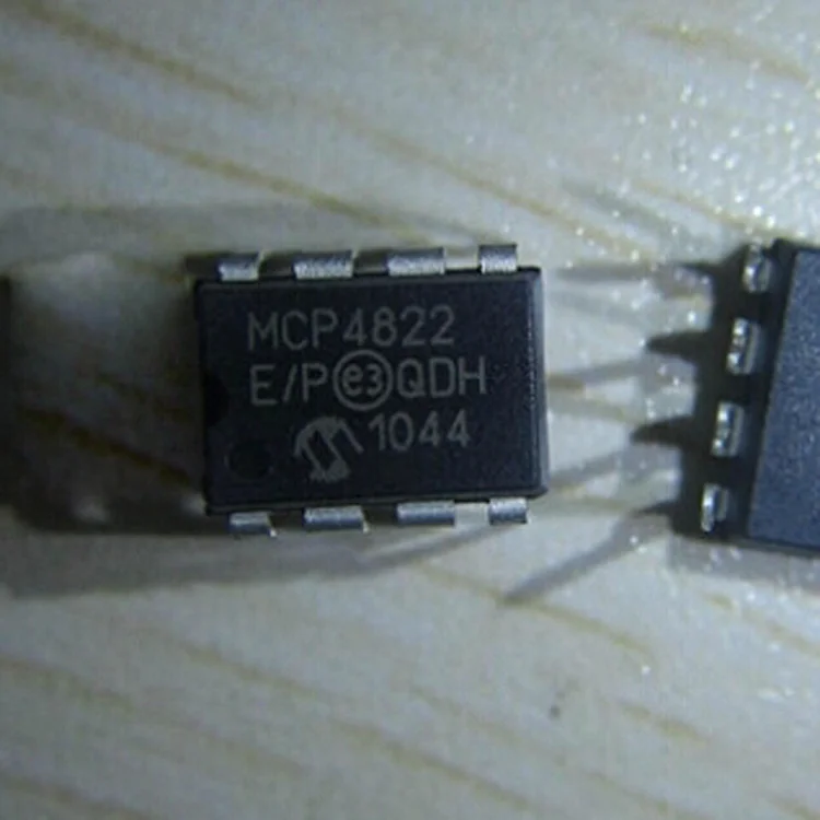 MCP4822 IC Chip MCP4822-E/PNEW Original All Electronic Components IC Supplies China