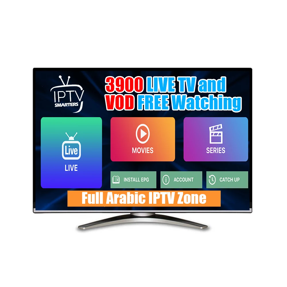 

iptv encoder with 30 Countries 3900 live and vod channels worldwide iptv arabic for Android and IOS devices