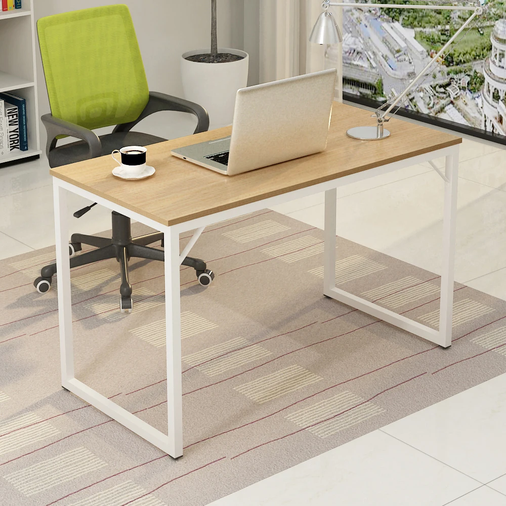 SHW Home Office 32-Inch Computer Desk, White